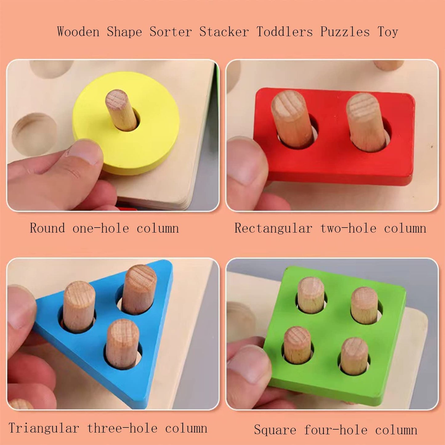 Wooden Magnetic Fishing Game