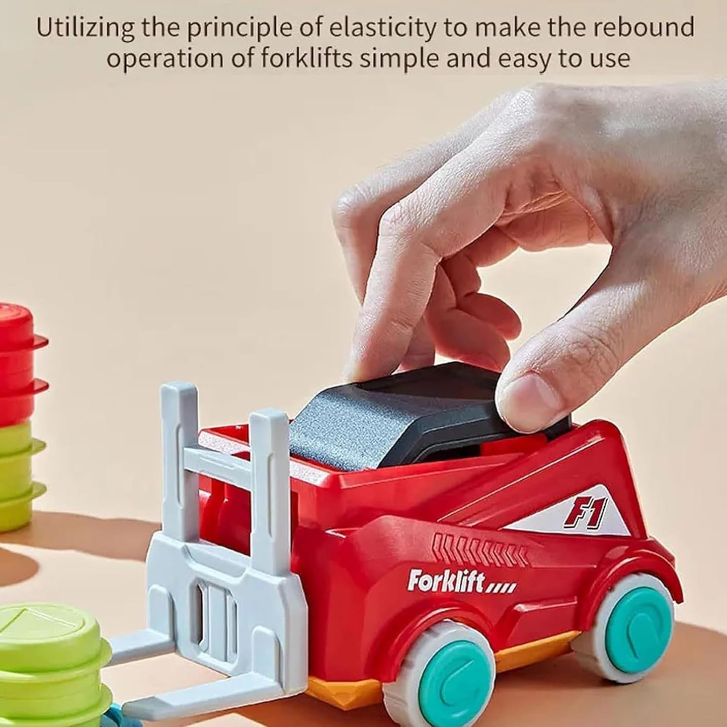 Forklift Transport Game Toy