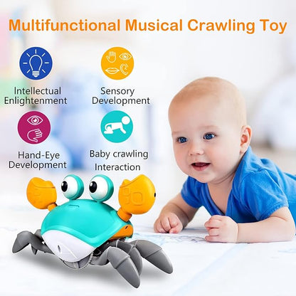 Dancing Musical Crawling Crab Baby Toy