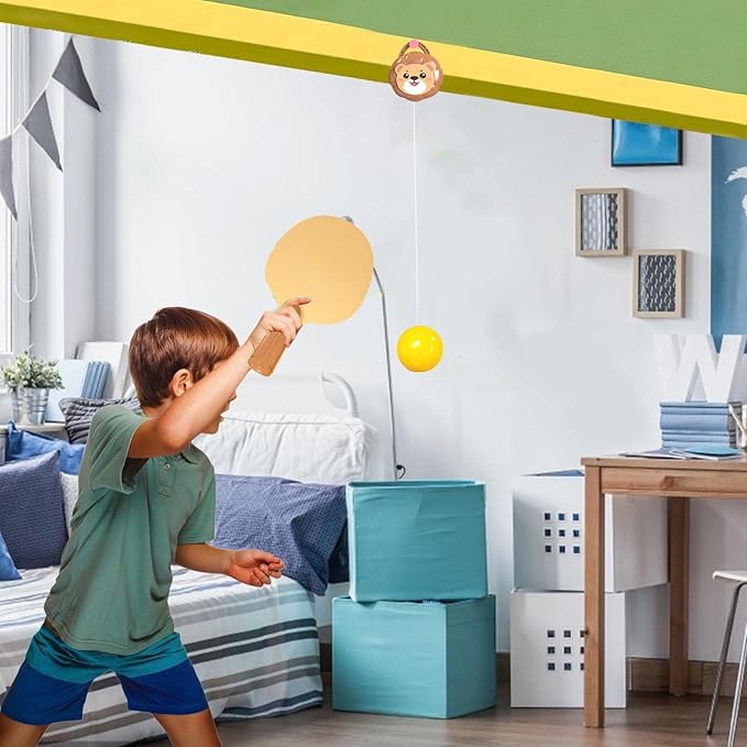 Portable Indoor Hanging Table Tennis  Self-Training Set