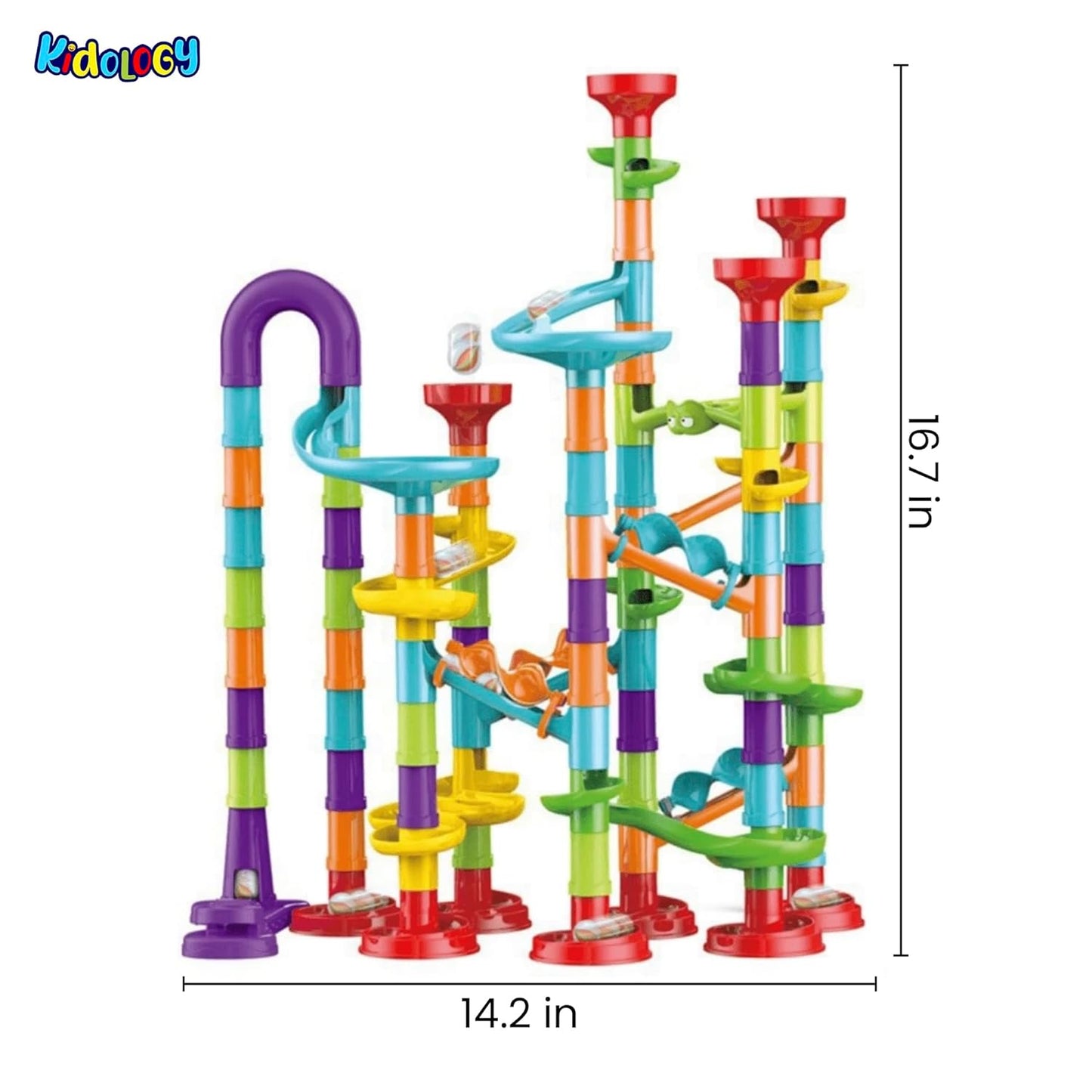 Marble Run Race Track Play Set