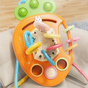 Carrot String Pull Sensory Toy