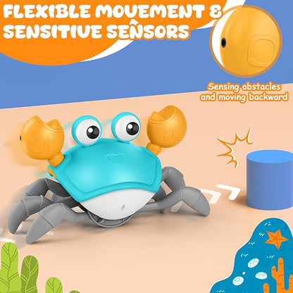 Dancing Musical Crawling Crab Baby Toy