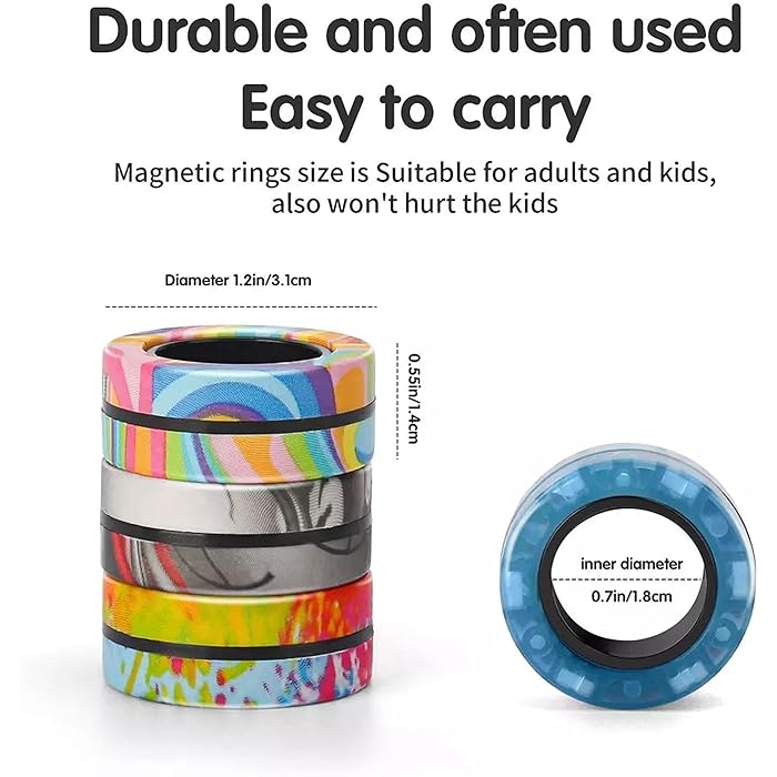 Magni Rings Magnetic Rings Fidget Toy – Kidology – India’s Trusted Kids Brand