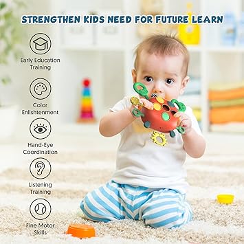 Crab Shape Silicone Sensory Toy