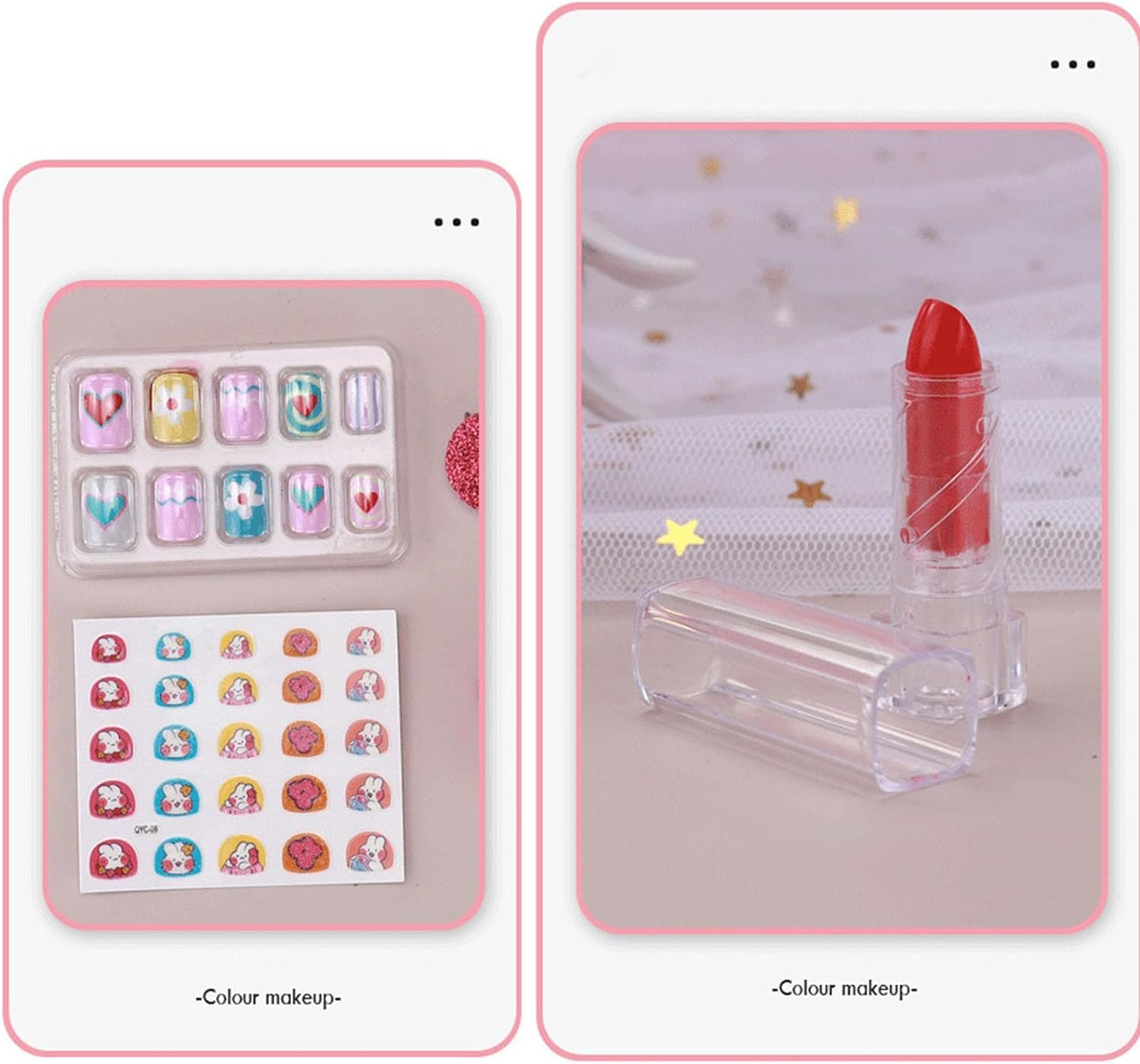 Portable Makeup Kit for Little Girls
