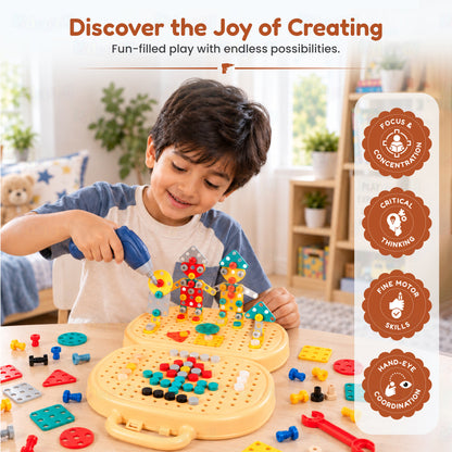 203-Piece Toolbox Drill Puzzle Set by Kidology, view 18