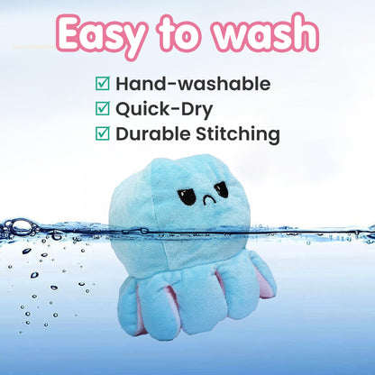 Reversible Octopus Plush Soft Toy