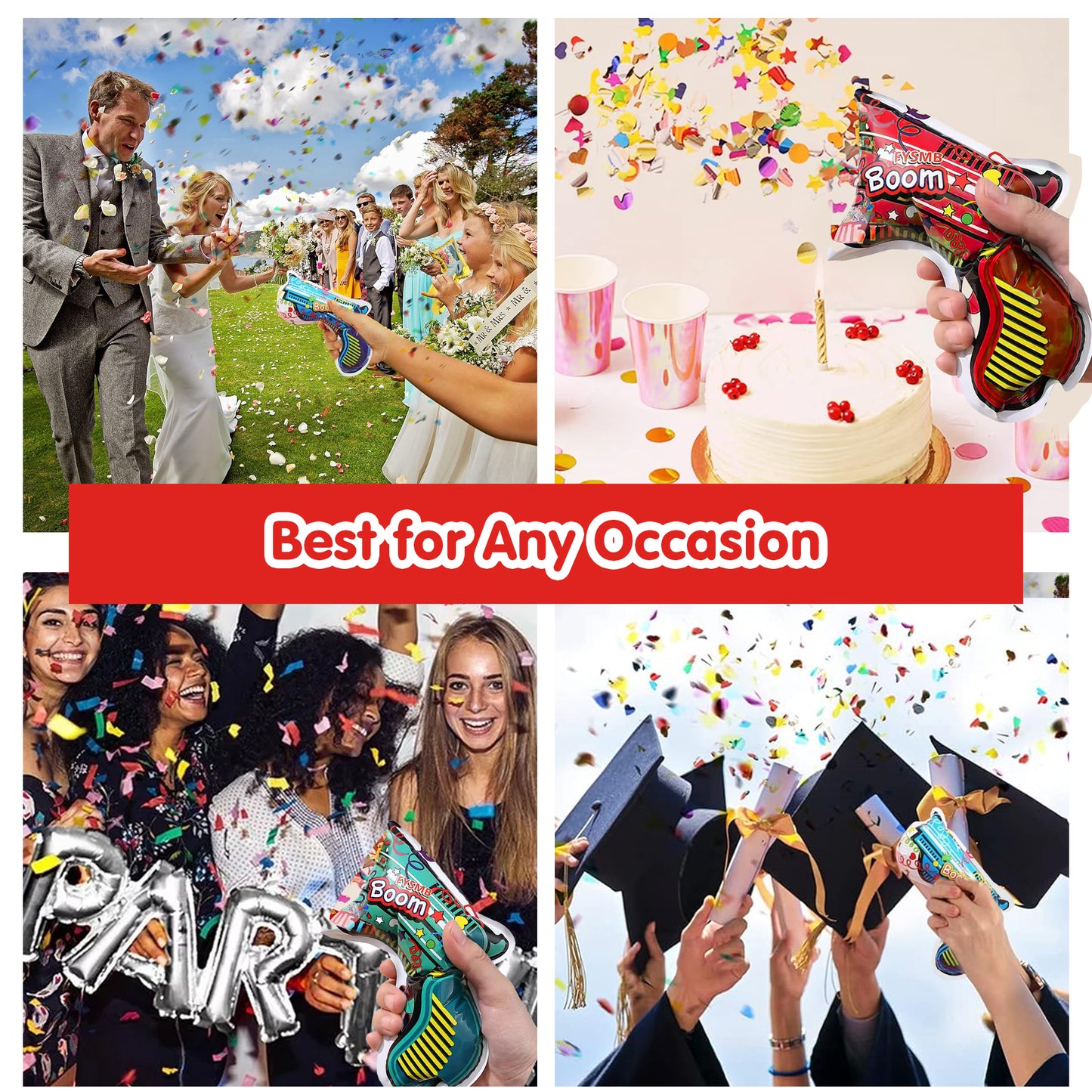 Pop Party Guns (Set of 10)