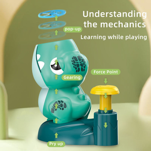 Flying Disc Launcher Toy