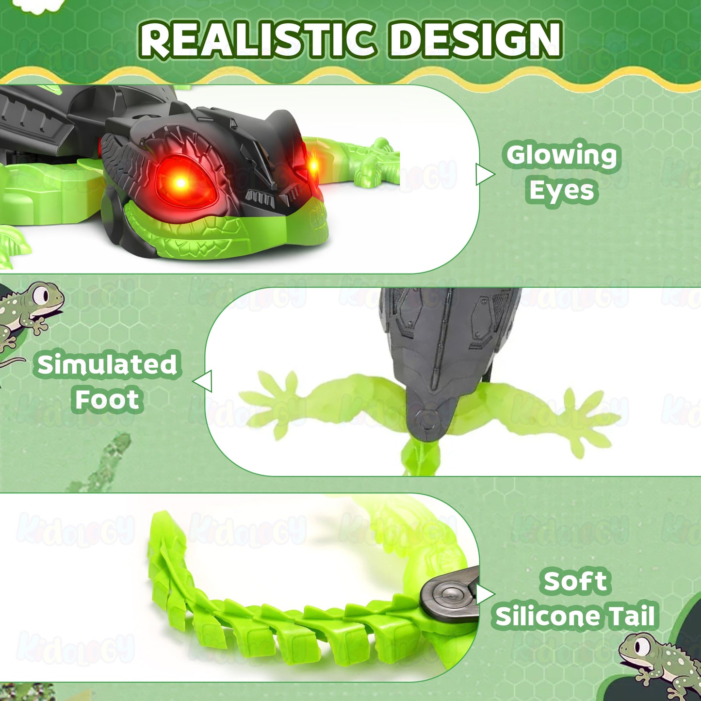 Wall Climbing Lizard RC Toy