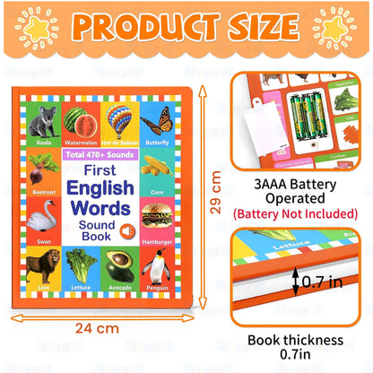 First English Words Sound Book