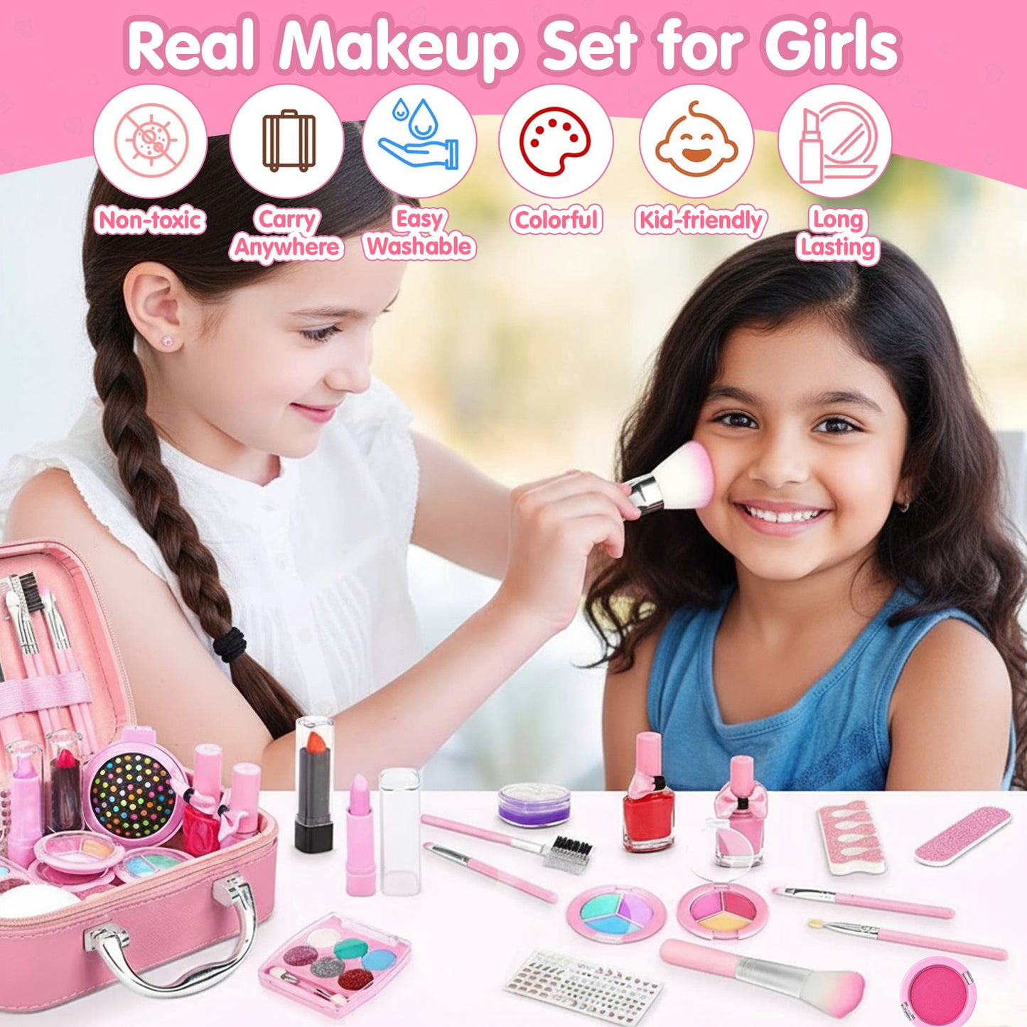 Mermaid Makeup Suitcase Set