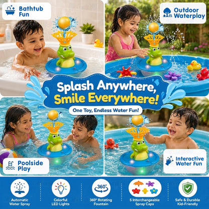 Fountain Crocodile Bath Toys
