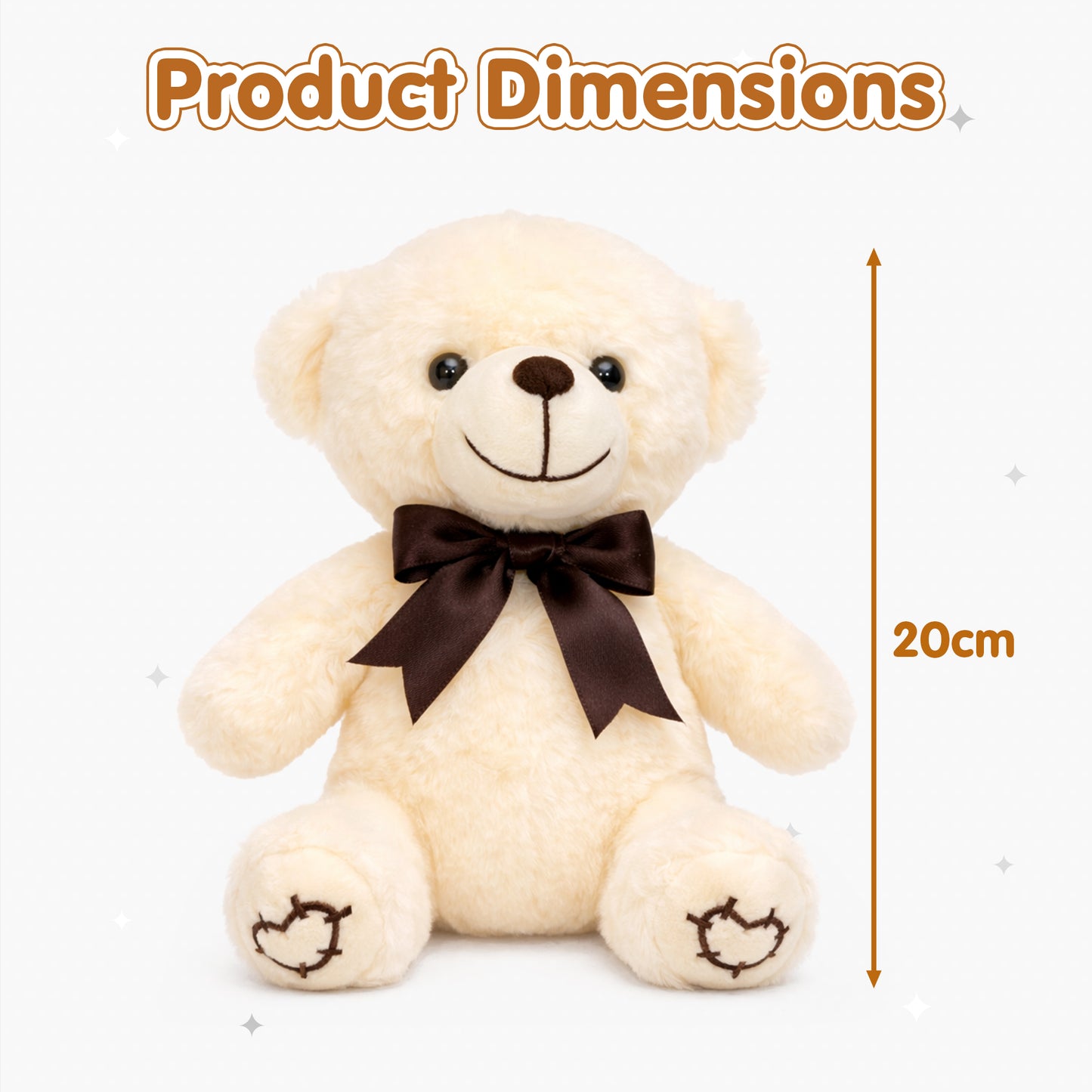Soft & Cuddly Stuffed Teddy Bear
