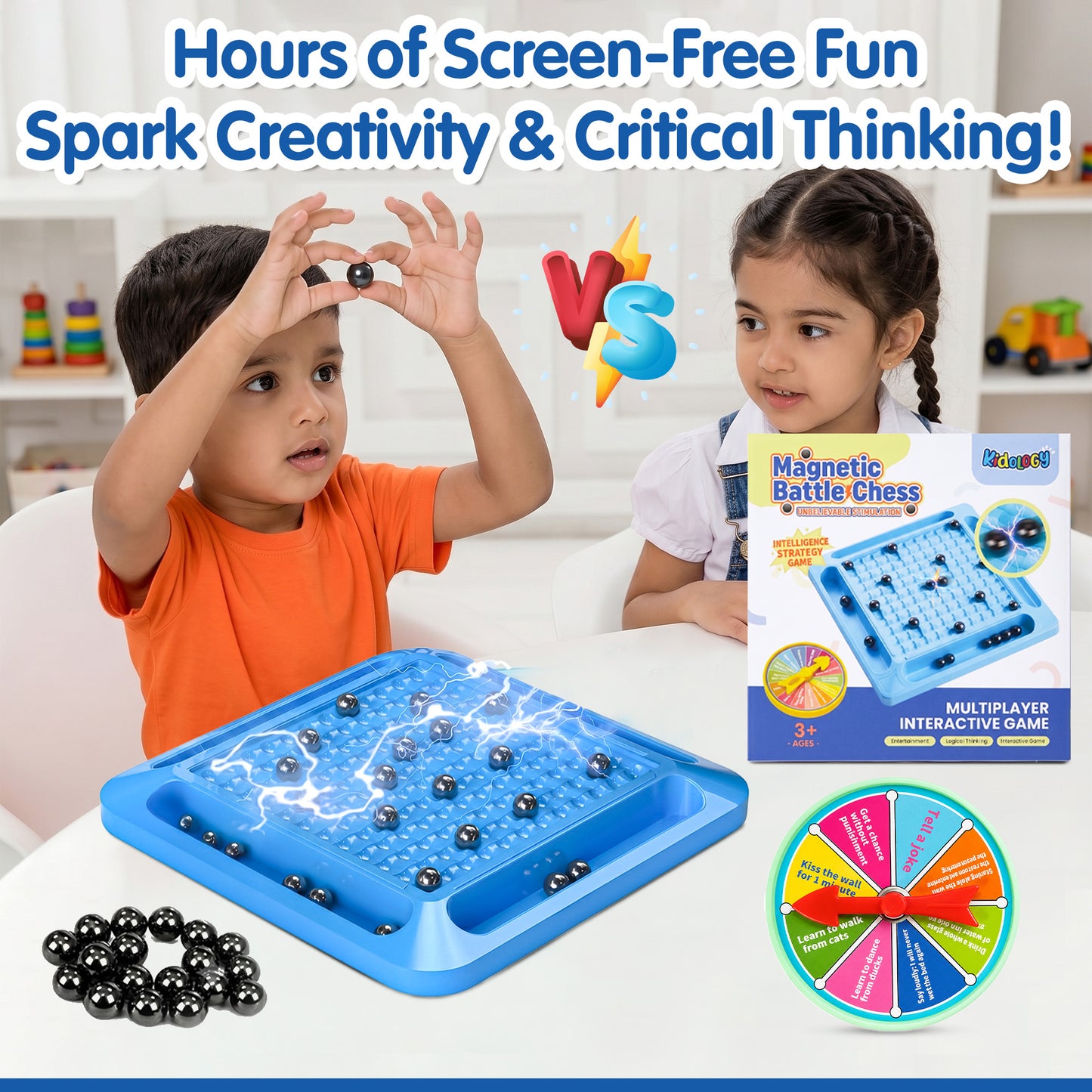 Magnetic Battle Chess Game