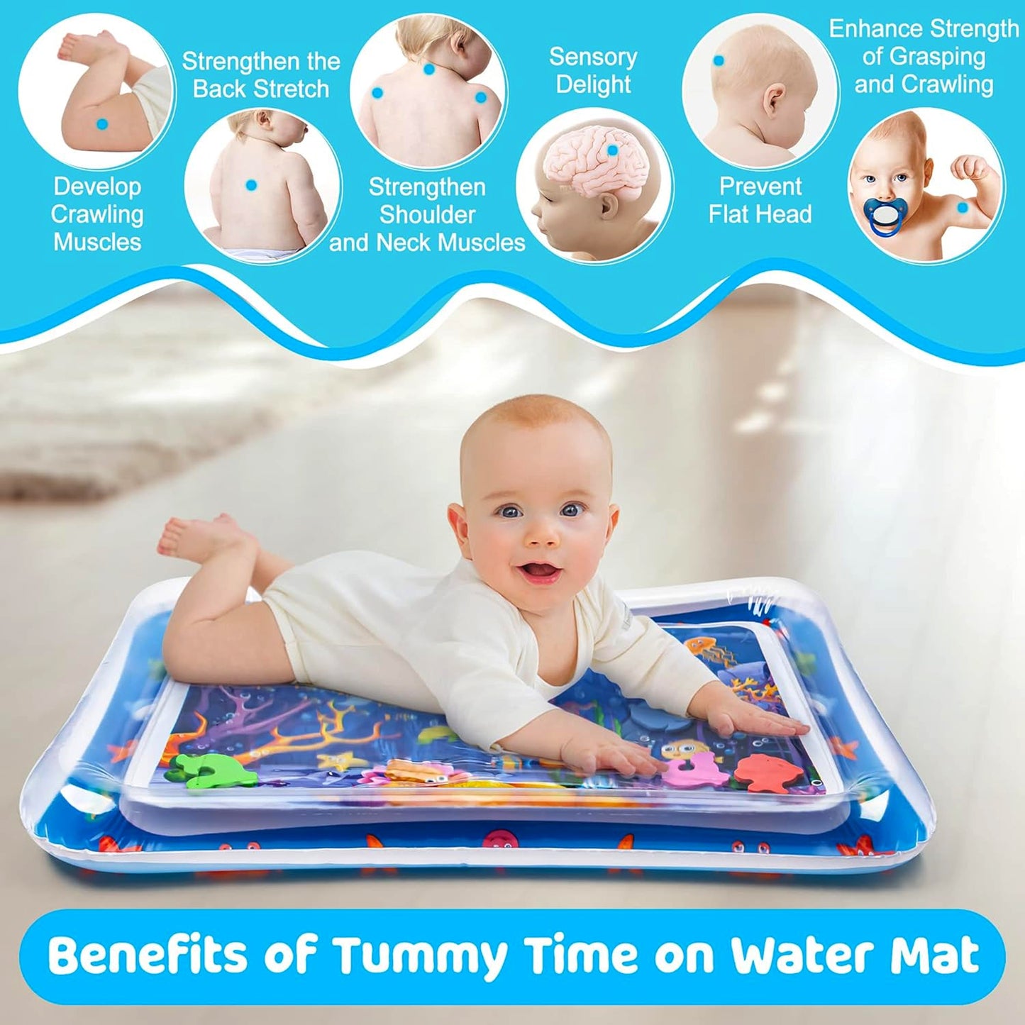 Water Play Mat for Babies
