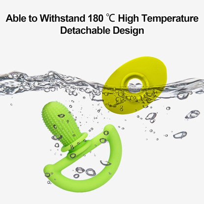 Soft Silicone Cactus Baby Teething Toy - Set of 2