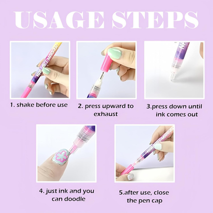 DIY Nail Art Pen Set