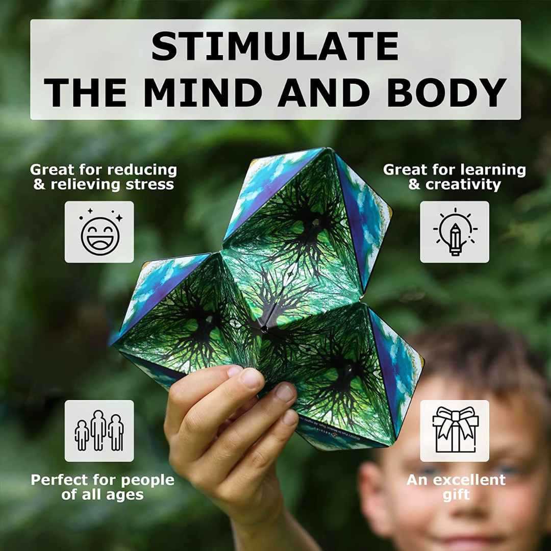 3D Magnetic Shape Shifting Cube
