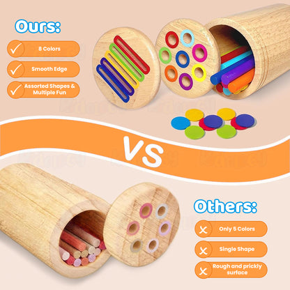3 in 1 Activity Montessori Wooden Toy