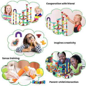 Marble Run Race Track Play Set