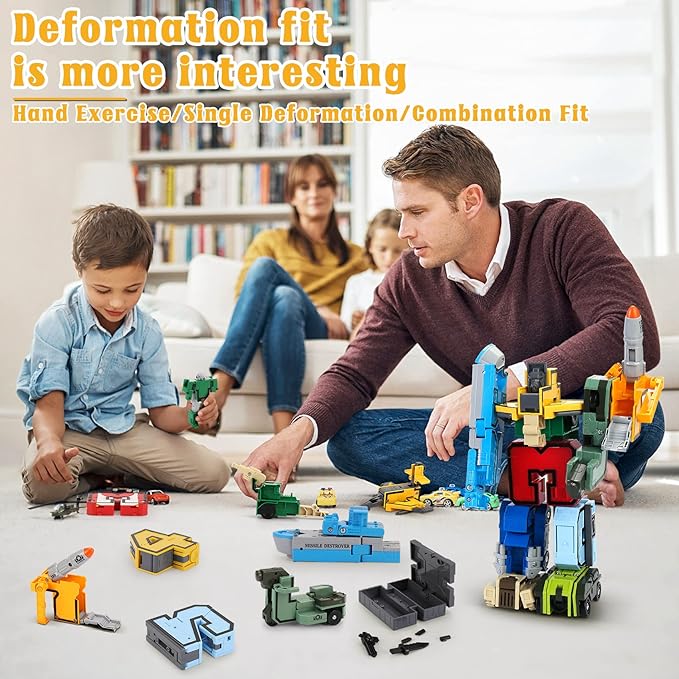 NumberBot Transformers Set