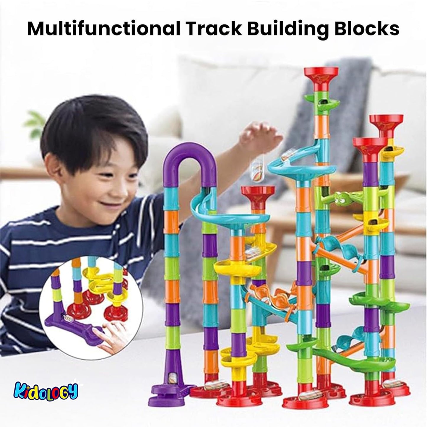 Marble Run Race Track Play Set