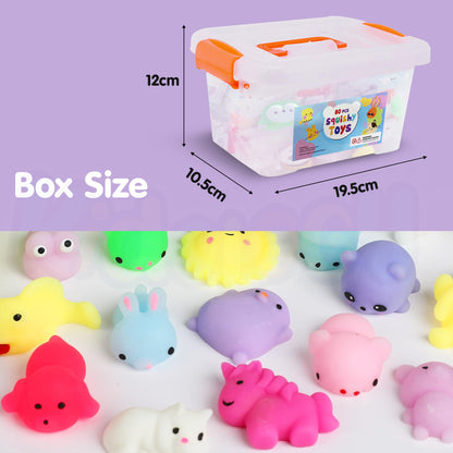 80 Pcs Mochi Squishy Toys Set