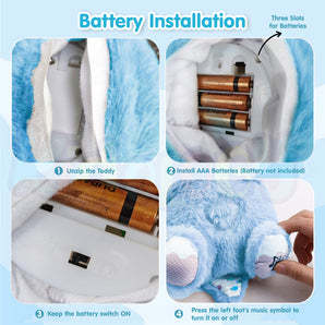 Breathing Motion Interactive Teddy Bear