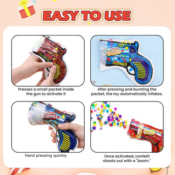 Confetti Poppers 12Pack Streamer Confetti Cannon 12inch Multicolor Confetti Party Poppers Foil Confetti Streamer Poppers Blaster for Wedding Birthday Graduation Party Christmas New Year Celebration Confetti Poppers 12Pack Streamer Confetti Cannon 12inch Multicolor Confetti Party Poppers Foil Confetti Streamer Poppers Blaster for Wedding Birthday Graduation Party Christmas New Year Celebration