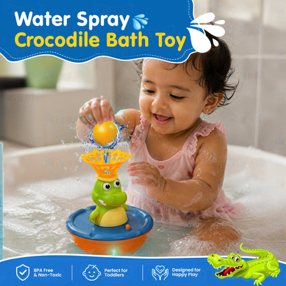 Fountain Crocodile Bath Toys