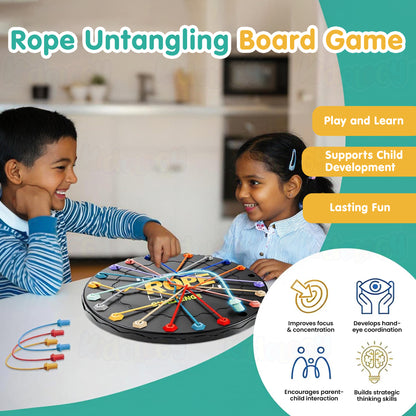 Rope Untangling Puzzle Game