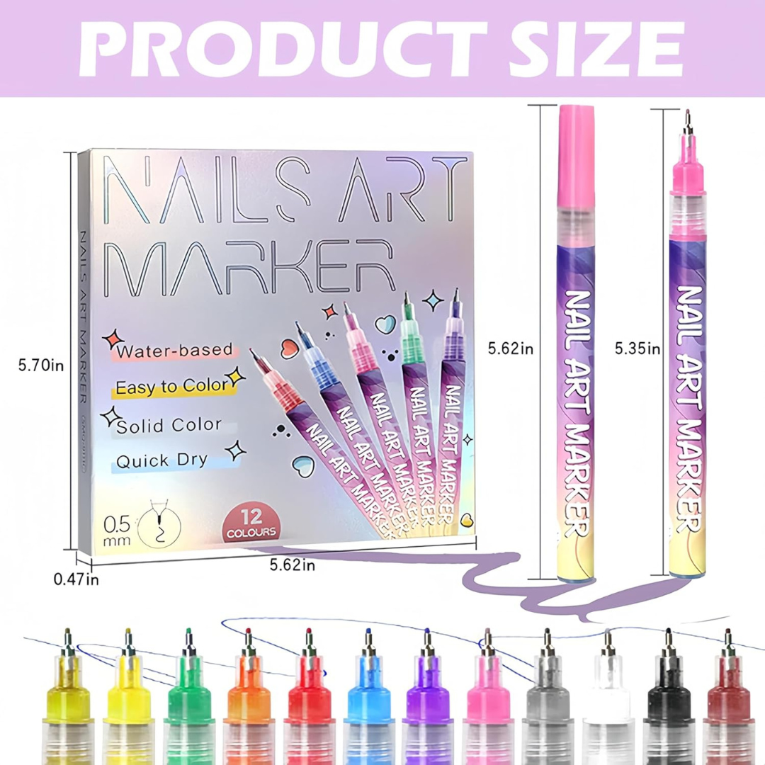DIY Nail Art Pen Set