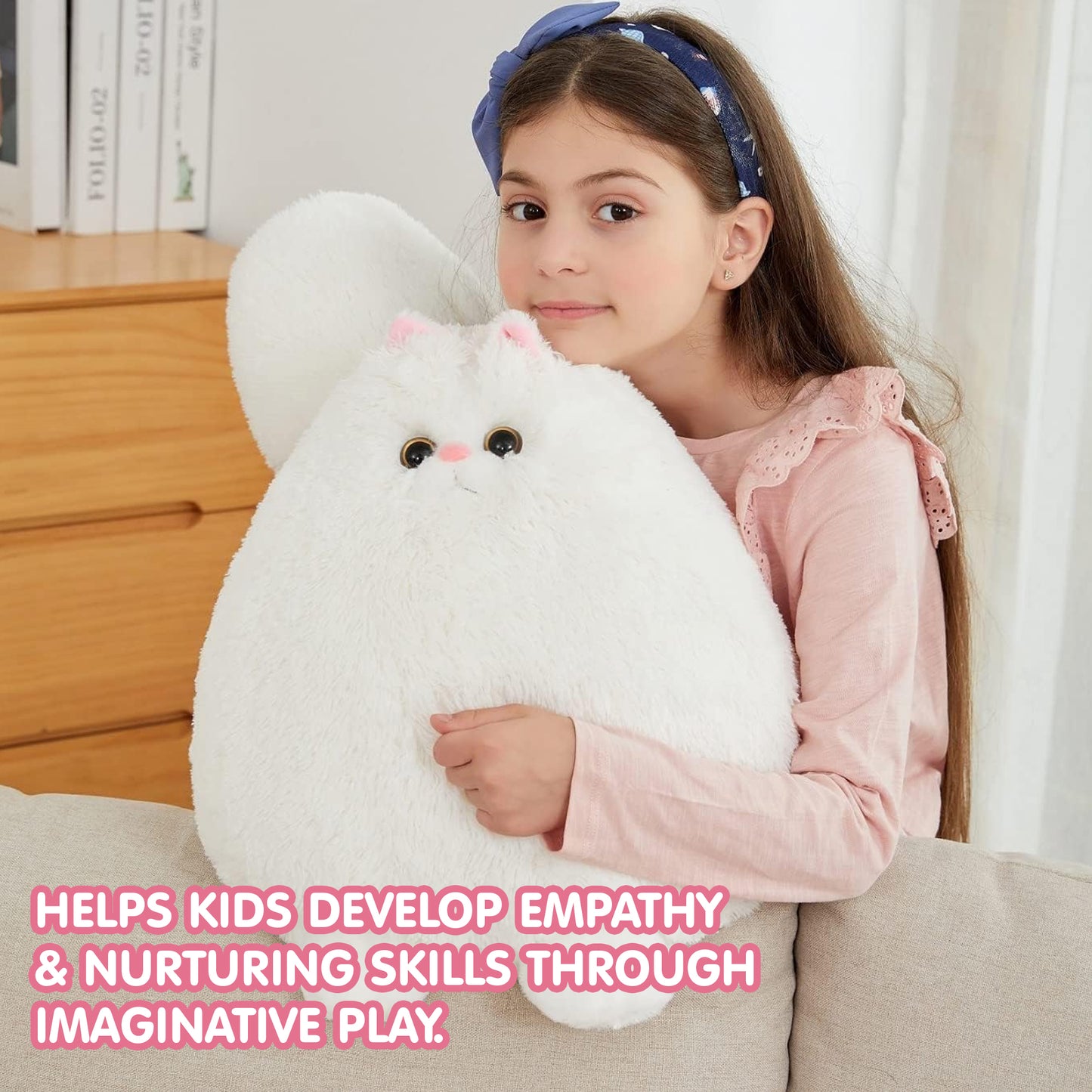 Fluffy Soft Plush Persian Cat Stuffed Toy