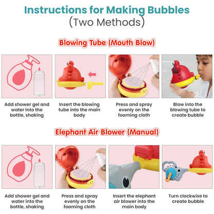 Fun & Engaging Bubble Machine for Kids