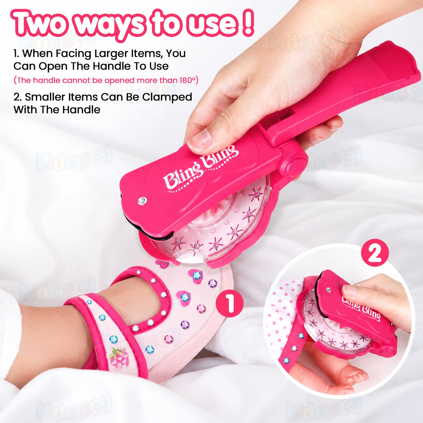 Blinger Hair Gem Stamper for Girls