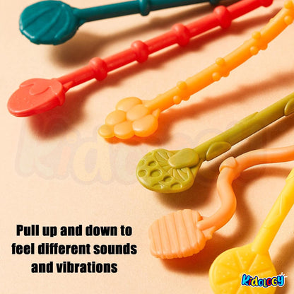 Baby Pull String Sensory Finger Rocket Toy