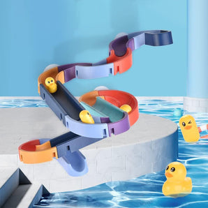 DUCK SLIDE BATH TOY