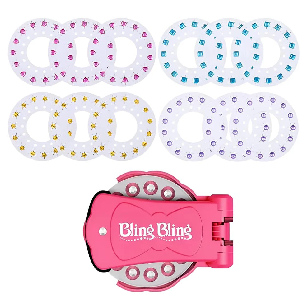 Blinger Hair Gem Stamper for Girls