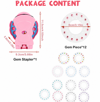 Blinger Hair Gem Stamper for Girls