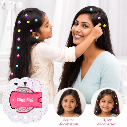 Blinger Hair Gem Stamper for Girls