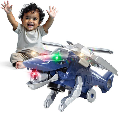 Flash-Spray Go Action LED Musical Chopper