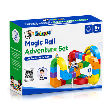 Magnetic Monorail DIY Versatile Track Car