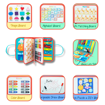 7 in 1 Educational Busy Book