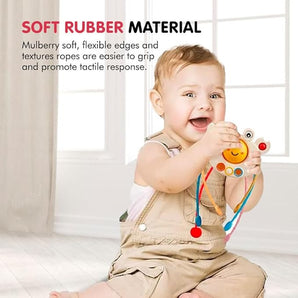 Crab Shaped Pull String Toy