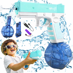 Electric Water Gun Toy – Dual Magazines