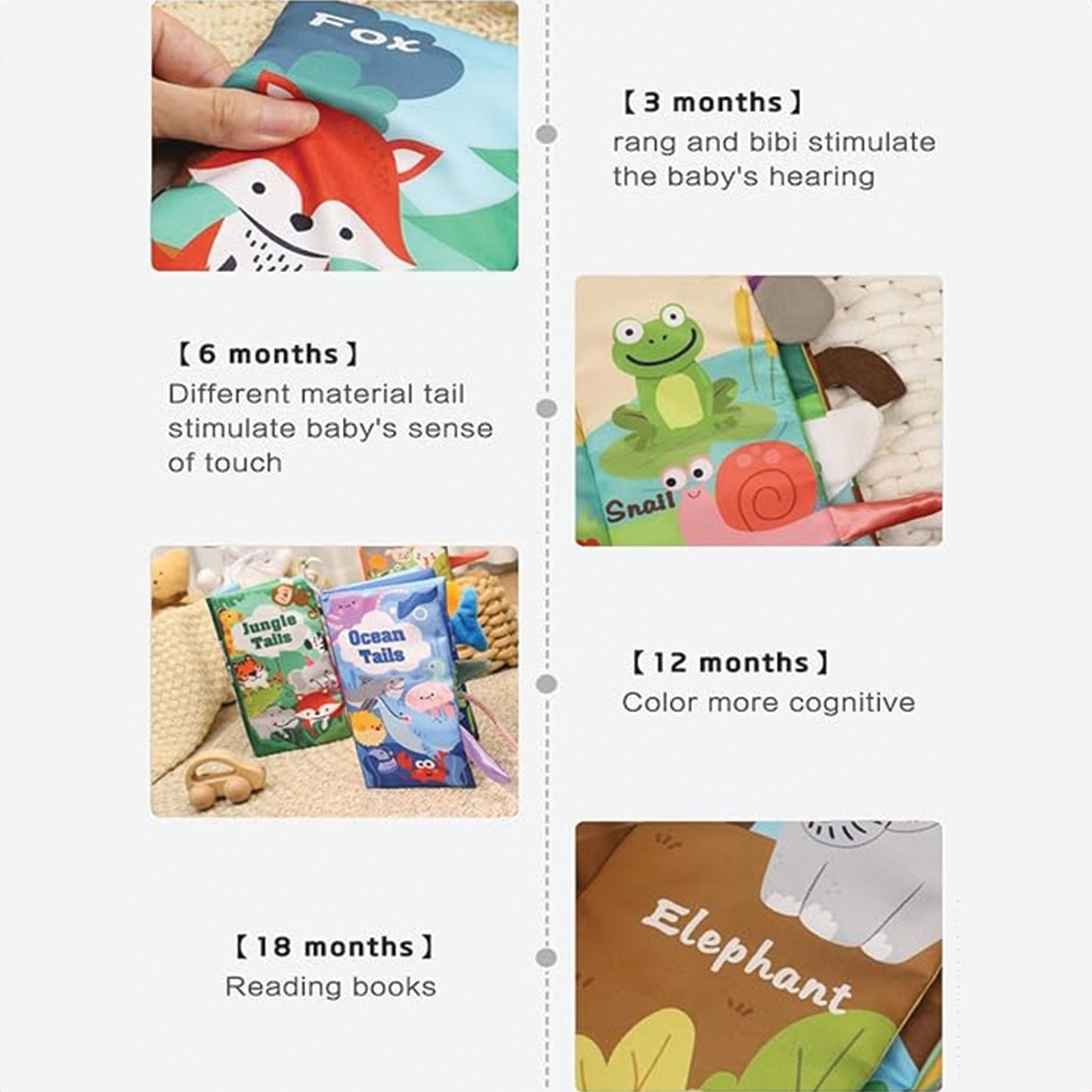 Learning Tails Book (Set of 3 Books)