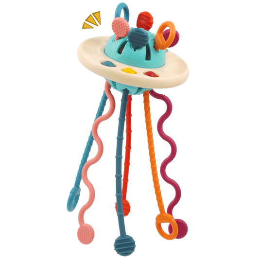 Silicone Pulling String Toy