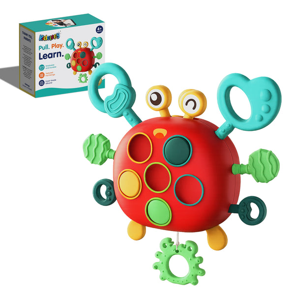 Crab Shape Silicone Sensory Toy